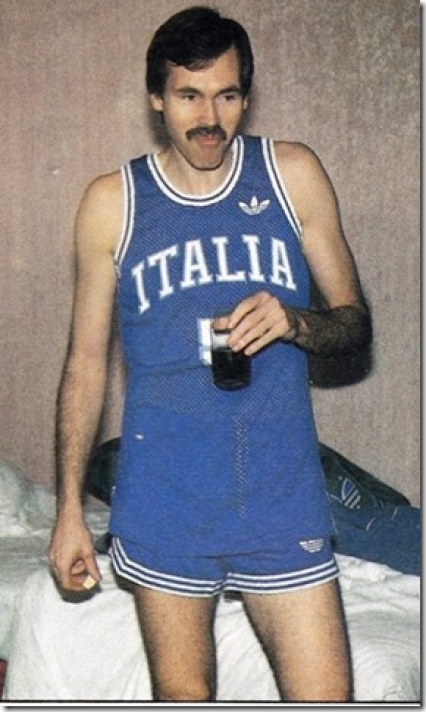 Mike D'Antoni con la maglia della nazionale Italiana